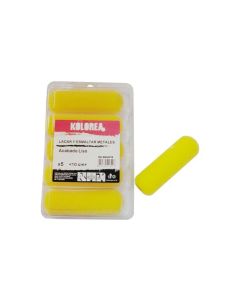 Mini rodillo recambio flocado lacar/ esmaltar metales 10 cm x ø16 mm (5 uds) kolorea