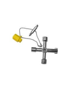 Llave armario distribucion y cabinas de servicios y maquinaria