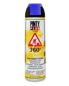 Marcador fluorescente 360º spray azul t118 650 ml