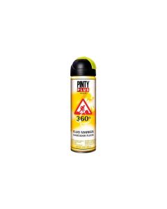 Marcador fluorescente 360º spray amarillo t146 650 ml