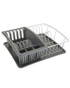 Escurreplatos con bandeja metaltex aquatex plus