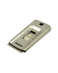 Rascador vidrios retractil incluye 5 hojas t10 de 3,9 x 1,9 cm