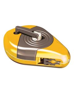 Tiralineas / trazador de 30 m. / plomada recogida rapida, cuerpo aleacion de magnesio