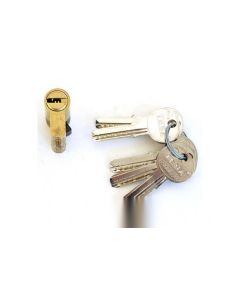 Cilindro t60 leva larga tesa 30-10 laton, 5 llaves