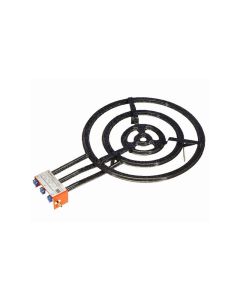 Paellero plano + gas butano/propano l-60-60 cm/36 a 90