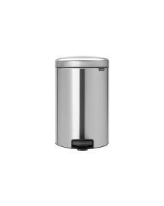 Cubo pedal new icon acero mate anti-huellas 20 l brabantia