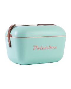 Nevera rigida retro polar box 20 l verde agua classic polisur