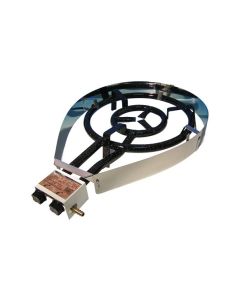 Paravientos ondulado para paellero 4 modulos garcima