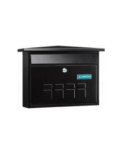 Buzon exterior acero deco negro arregui