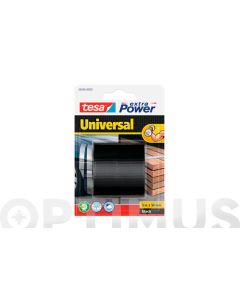 Cinta americana universal extra power 5 m x 50 mm negro tesa tape