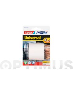 Cinta americana universal extra power 5 m x 50 mm blanco tesa tape