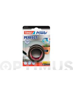 Cinta americana extra power perfect 2,75 m x 38 mm negro tesa tape
