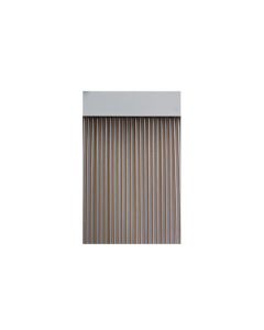 Cortina de puerta cinta duero-miel/transparente 90 x 210 cm cordecor