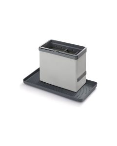 Organizador fregadero tidytex gris metaltex