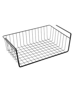 Estante intermedio negro kanguro 40 cm lava metaltex