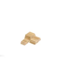 Espiga madera ensamblar 150 uds 8 mm x 40 mm wolfcraft