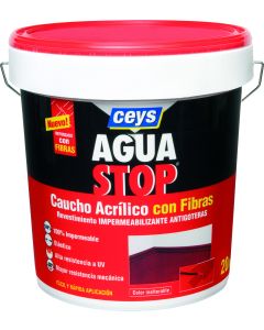 Membrana antihumedad aguastop fibras 20kg terracota ceys