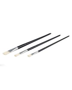 Pincel para retoques plano set 3 uds nº 8-12-16 nespoli