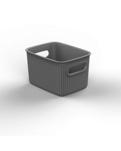 Cesta ordenacion baobab s antracita 12,8 x 16,7 x 10 cm tatay