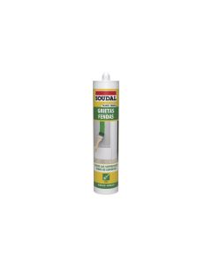 Sellador acrilico grietas 290 ml blanco soudal