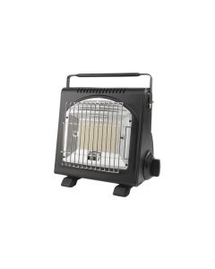 Estufa gas infrarrojos hogar negra uso exterior comgas