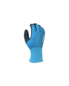 Guante poliester doble recubrimiento latex feel & grip invierno talla 7 juba