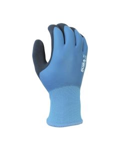 Guante poliester doble recubrimiento latex feel & grip invierno talla 8 juba