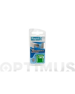 Grapas 140/10 650un acero galvanizado rapid