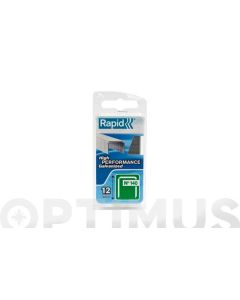 Grapas 140/12 650un acero galvanizado rapid