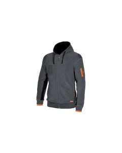 Sudadera polar ortigara antracita talla s issaline