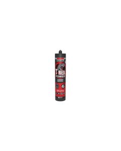 Adhesivo montaje sellador t-rex power 290 ml blanco soudal