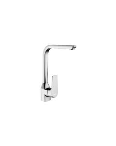 Grifo de cocina monomando caño alto serie koral cromado genebre