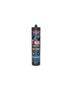 Adhesivo montaje sellador t-rex cristal 290 ml transparente soudal