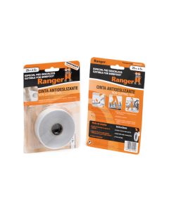 Cinta antideslizante brico 5 m x 25 mm transparente miarco