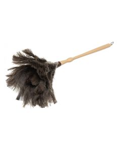 Plumero avestruz mango madera torneado n 4 efase