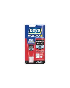 Adhesivo montaje montack inmediato 80 gr transparente ceys