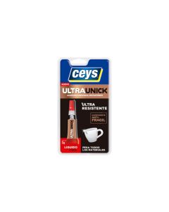 Adhesivo instantaneo ultraunick liquido 3 gr ceys