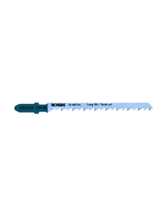 Hoja sierra calar para madera t244 d 5 uds recto grueso. logitud 100 mm ironside