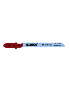Hoja sierra calar para metal t218 a 5 uds curvo fino. logitud 76 mm ironside