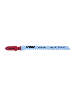 Hoja sierra calar para metal t227 d 5 uds curvo fino. logitud 100 mm ironside