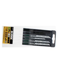 Hoja sierra calar para madera (juego 6 piezas) recto / curvo fino ironside
