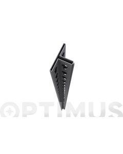 Angulo estanteria officlick gris oscuro 2100 mm simonrack