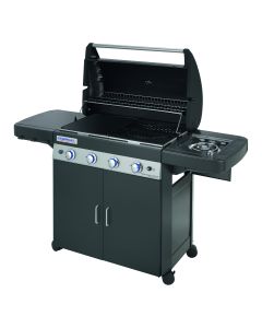 Barbacoa a gas 4 quemadores classic ls plus dark 12.800 + 2.300w campingaz