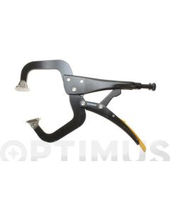Tornillo apriete grip acero cuello de cisne apertura: 0-100 mm con oscilantes ironside