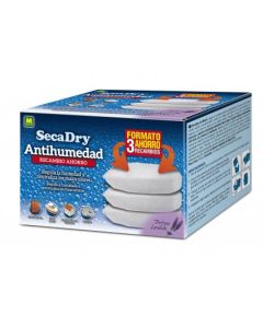 Antihumedad recarga 450 gr (3 uds) secadry lavanda masso