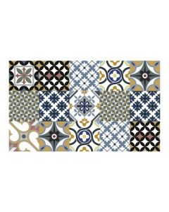 Alfombra vinilica croma 45x75 cm hidraulico stor planet