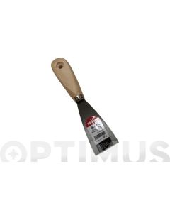 Espatula pintor acero mango madera 40 mm kolorea