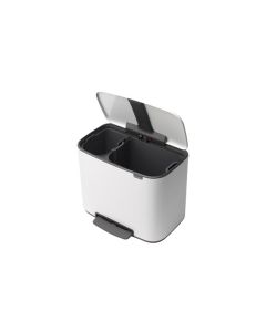 Cubo bo pedal bin blanco 11+23 l brabantia