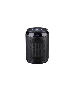 Termoventilador ceramico oscilante digital 1000/2000w negro box plus
