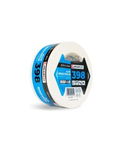 Cinta americana 398 30 m x 50 mm blanco miarco